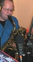 Ewald H&uuml;gle, jazz saxophonist, Saxophonunterricht